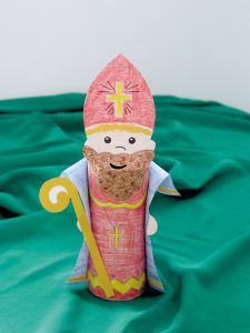 Bastelbogen: Bischof Nikolaus
