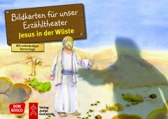 Kamishibai-Bilder-Set (DIN A3): Jesus in der Wüste