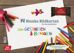 Kamishibai-Bilder-Set (DIN A3): 14 blanko Bildkarten zum Gestalten & Bemalen für das Kamishibai
