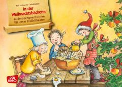 Kamishibai-Bilder-Set (DIN A3): In der Weihnachtsbäckerei