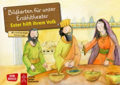 Kamishibai-Bilder-Set (DIN A3): Ester hilft ihrem Volk