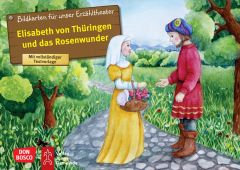 Kamishibai-Bilder-Set (DIN A3): Elisabeth von Thüringen und das Rosenwunder