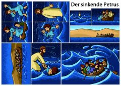 Figurenset - Der sinkende Petrus